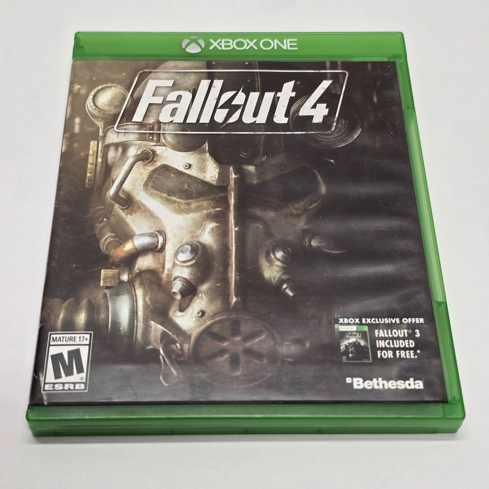 Fallout 4 Xbox One Open World RPG Post Apocalyptic Complete